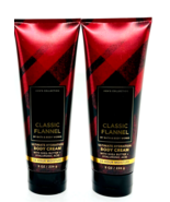 2 Bath &amp; Body Works CLASSIC FLANNEL Men&#39;s Collection Ultimate Body Cream... - £19.03 GBP