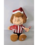 Peanuts Gang Plush Stuffed Talking Hallmark Pepperment Patty Christmas N... - £25.83 GBP