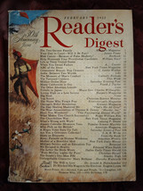 Readers Digest February 1952 A J Cronin I A R Wylie Mary Bethune Jacob Bronowski - £6.34 GBP