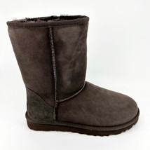 UGG Classic Short Chocolate Brown Womens Sheepskin Suede Boots - $114.95