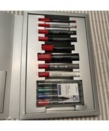 Staedtler Lumocolor Pens Red set In Box Pens Permanent - $354.79 MXN