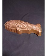 copper fish pudding mold - $510.50 MXN