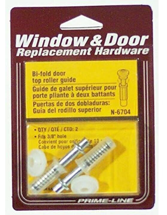 Prime-Line N 6704 Roller Guide, 2-3/32&#39;&#39; L Dimensions, Nylon/Plastic, To... - $7.92