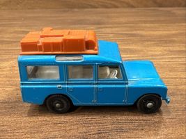 Lesney No.12 Land Rover Safari Blue Made in England Vintage Matchbox Series - $12.35