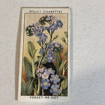 Forget Me Not WD &amp; HO Wills Vintage Cigarette Card #13 - £2.28 GBP