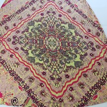 Cato Women's Yellow Multicolor Paisley Flower Midi Pull-On Skirt Size 18/20W image 6