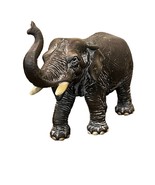 1997 Schleich Germany Gray Asian Elephant Figurine 6.5&quot; x 3.5&quot; Vintage - $7.86 CAD