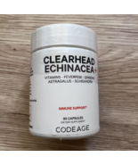 Codeage Clearhead Echinacea Supplement + 90 Capsules -3 per serv EXP 2/2... - £21.30 GBP