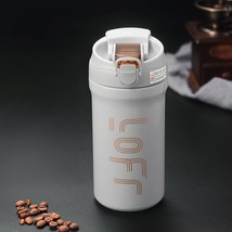 Sport Insulated Water Bottle, Direct Drinking And Straw, Hidden Spout Vacuum Cup - $32.99