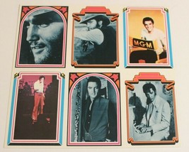 Vintage Elvis Presley Trading card Uncut Sheet of 6 Cards 1978 #13 el1 - £10.14 GBP