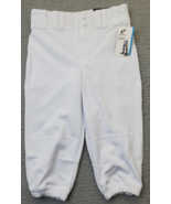 Champro Baseball Pants Boys Medium White Knicker Loose Fit Tapered Leg H... - $27.70 CAD