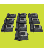 Lot Of 10 Cisco CP-7945 VOIP Business IP Phone w/ Stand and Handset #PV9945 - £68.04 GBP