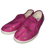 Sanuk Shoes Womens Pink Gold Pineapples Slip On Comfort Lightweight Pair... - $60.27