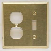 Vintage Polished Solid Brass Electric Wall Switch and Outlet Covers - £7.78 GBP