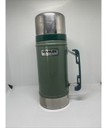 Vtg Aladdin Stanley Green Vacuum Bottle Thermos Made in USA - €14,31 EUR