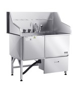 Oster Stainless Steel Dog Grooming Tub 50 Inch with Ramp &amp; Left Door Access - $2,209.51 CAD