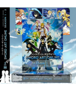 Sword Art Online Anime DVD Complete Collection TV Series Season 1-3 Engl... - $69.99