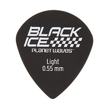 Planet Waves Black Ice Guitar Picks Pack of 10 - Light  - $9.00