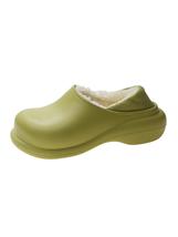 Cotton Slippers Waterproof Non Slip Furry Lined Warm Mule Shoes For Winter - $23.95+