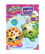 Shopkins Ultimate Coloring &amp; Activity Book Includes Stickers &amp; 2 Posters - £5.53 GBP