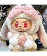 Adorable Pink Rabbit Outfit for Labubu Doll, Bunny Costume for Labubu, P... - $23.31 CAD