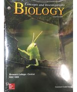Biology Concepts and Investigations 4th Edition (Broward College-Central... - £53.69 GBP