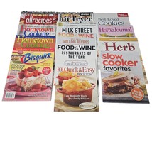 Cooking Magazines Lot of 14 Food &amp; Wine Hometown Cooking allrecipes Air Fryer+ - £18.07 GBP
