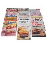 Cooking Magazines Lot of 14 Food &amp; Wine Hometown Cooking allrecipes Air ... - $22.98