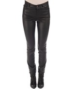 Women&#39;s Leather Pants Genuine Lambskin Leather Party Skinny Legging Trou... - €100,22 EUR