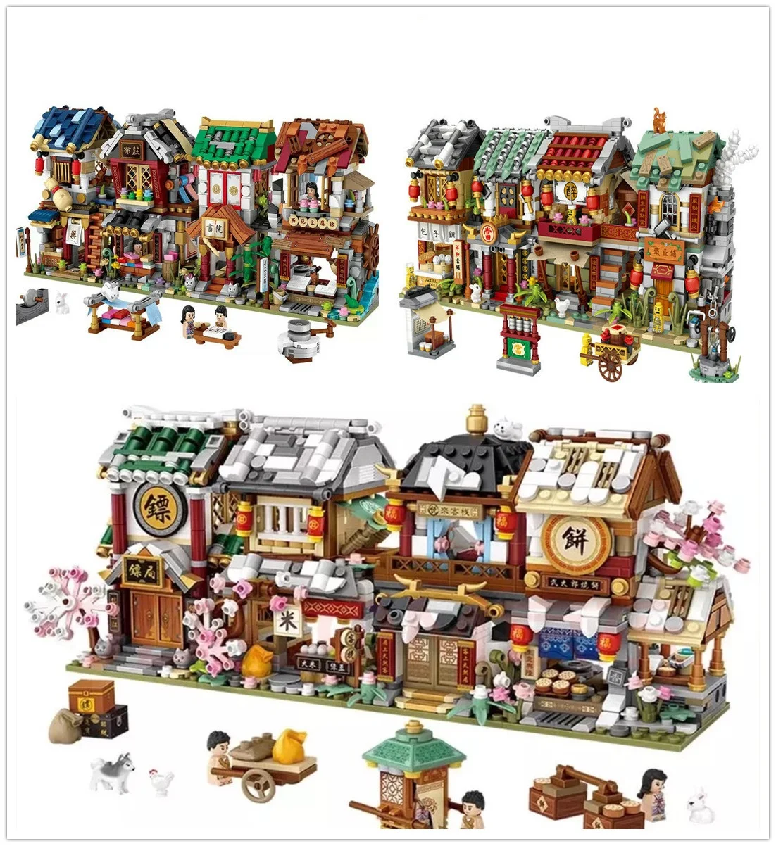 4pcs/set LOZ mini Blocks Teens Building Toys DIY Bricks Puzzle Women Men Gift - £42.54 GBP