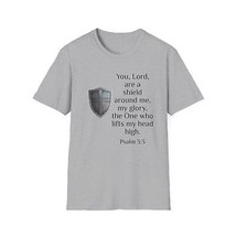 Unisex Softstyle T-Shirt Inpirational Top Psalm Scripture Bible Christia... - £15.47 GBP+