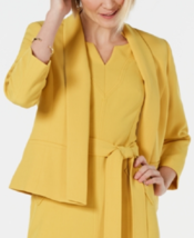 NEW KASPER  YELLOW OPEN FRONT  CAREER JACKET BLAZER SIZE 18  $129 - £66.41 GBP