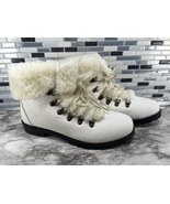 Comfortview Women&#39;s Arctic Bootie Boots WHITE GOLD Multi 9W New in Open Box - €33,92 EUR