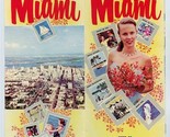 The One The Only Miami More of Everything Brochure 1955 Florida  - $23.73