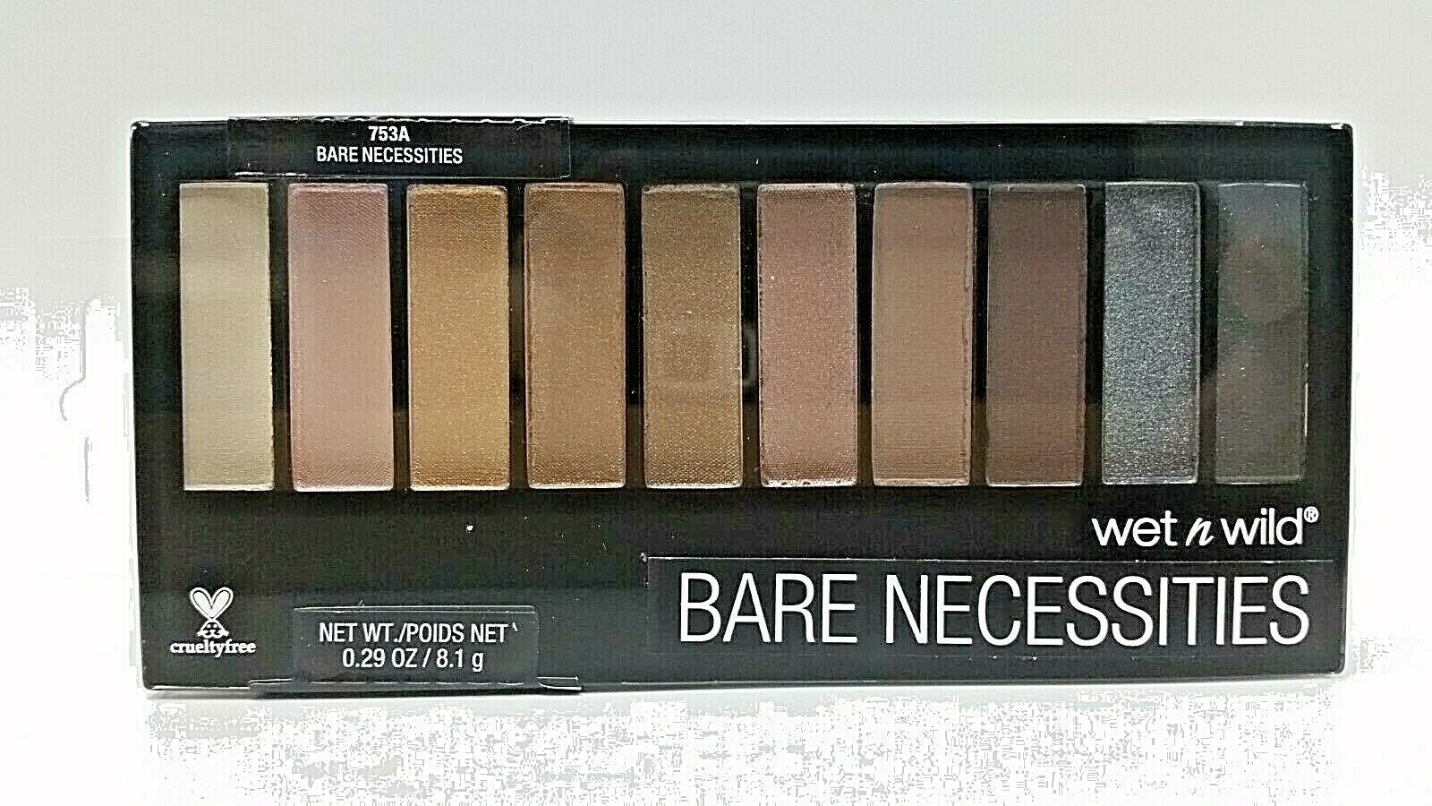 Wet & Wild Color Icon AU NATUREL 10-Pan Eyeshadow 753A Bare Necessities SEALED - $9.89