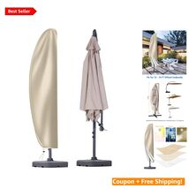 Waterproof Outdoor Cantilever Umbrella Covers for 9FT to 14FT Umbrellas ... - $50.44