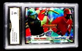 1994 Bowman&#39;s Best Refractor #91 Frank Thomas Dimitri Young Rookie RC HOF GMA 9 - £26.73 GBP