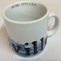 Nashville Tennessee Music City USA Ceramic Coffee Mug Batman Building Large - £15.78 GBP