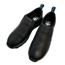 Merrell Women&#39;s Jungle Moc 2 Pro Black Leather Waterproof Slip-On Shoes size 9.5 - £55.19 GBP