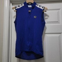 Vintage Pearl Izumi iQ Technical Wear Blue Cycling Sleeveless Jersey USA Men's S - $28.95