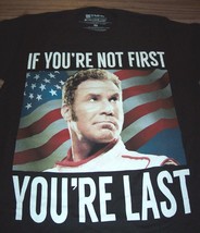 Talladega Nights Ricky Bobby American Flag T-Shirt Mens Small New Will Farrel - £15.78 GBP
