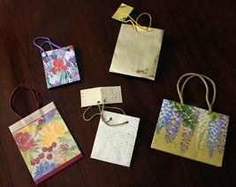 Lot of 5, Brand New! Small Gift Bags (Crystal, Jillson Roberts, Dayspring, etc.) - £4.75 GBP