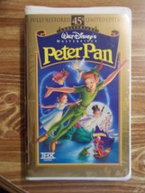WALT DISNEY&#39;S Masterpiece Peter Pan Fully Restored Limited Ed. VHS - £3.93 GBP