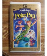 WALT DISNEY&#39;S Masterpiece Peter Pan Fully Restored Limited Ed. VHS - £3.93 GBP