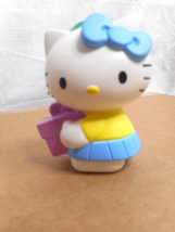 Hello Kitty Birthday Gift McDonald&#39;s Happy Meal Toy Yellow/Blue Outfit Ornament - £5.91 GBP