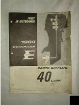 1969 Evinrude 40 HP Lark Parts Catalog - £8.68 GBP