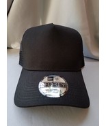1 hat New Era 9Forty Snapback Trucker Hat Cap Blank { BLACK /BLACK } NE ... - $25.97 CAD
