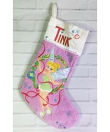 Disney Fairies Tinker Bell Tink Musical Christmas Holiday Stocking Pink ... - £16.34 GBP