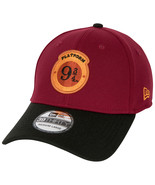 Harry Potter Platform 9 3/4 New Era 39Thirty Fitted Hat Red - £35.16 GBP