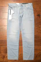 Armani Exchange A|X $160 Men&#39;s Straight Fit LT Blue Soft Cotton/Linen Je... - $62.36